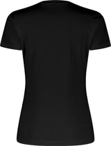 Montura - BASIC LOGO T-SHIRT WOMAN — BLACK — Vista posteriore 2