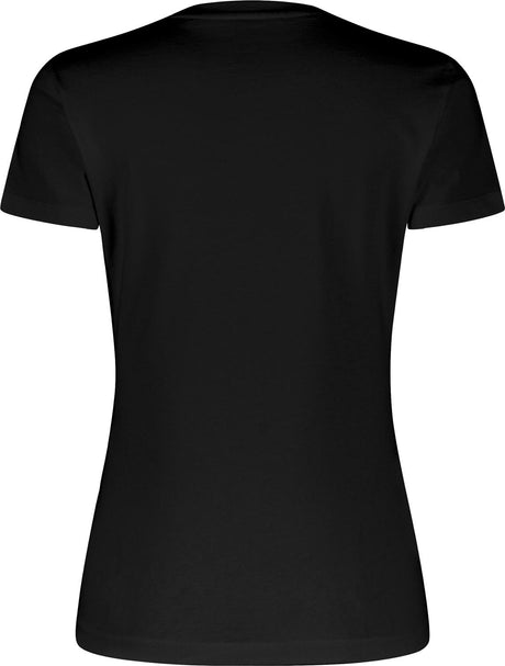 Montura - BASIC LOGO T-SHIRT WOMAN — BLACK — Vista posteriore 2
