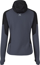 Montura - STRETCH COLOR 2 MAGLIA WOMAN — GRAPHITE BLUE — Vista posteriore 3