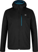 Montura - SHERPA REVERSIBLE JACKET — BLACK/STEEL BLUE — Vista frontale 1