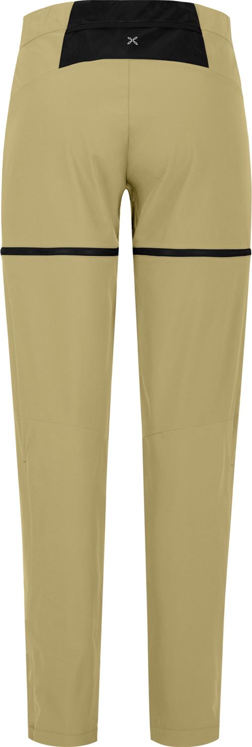 Montura - RISE ZIP OFF PANTS WOMAN — DESERT BEIGE — Vista posteriore 4