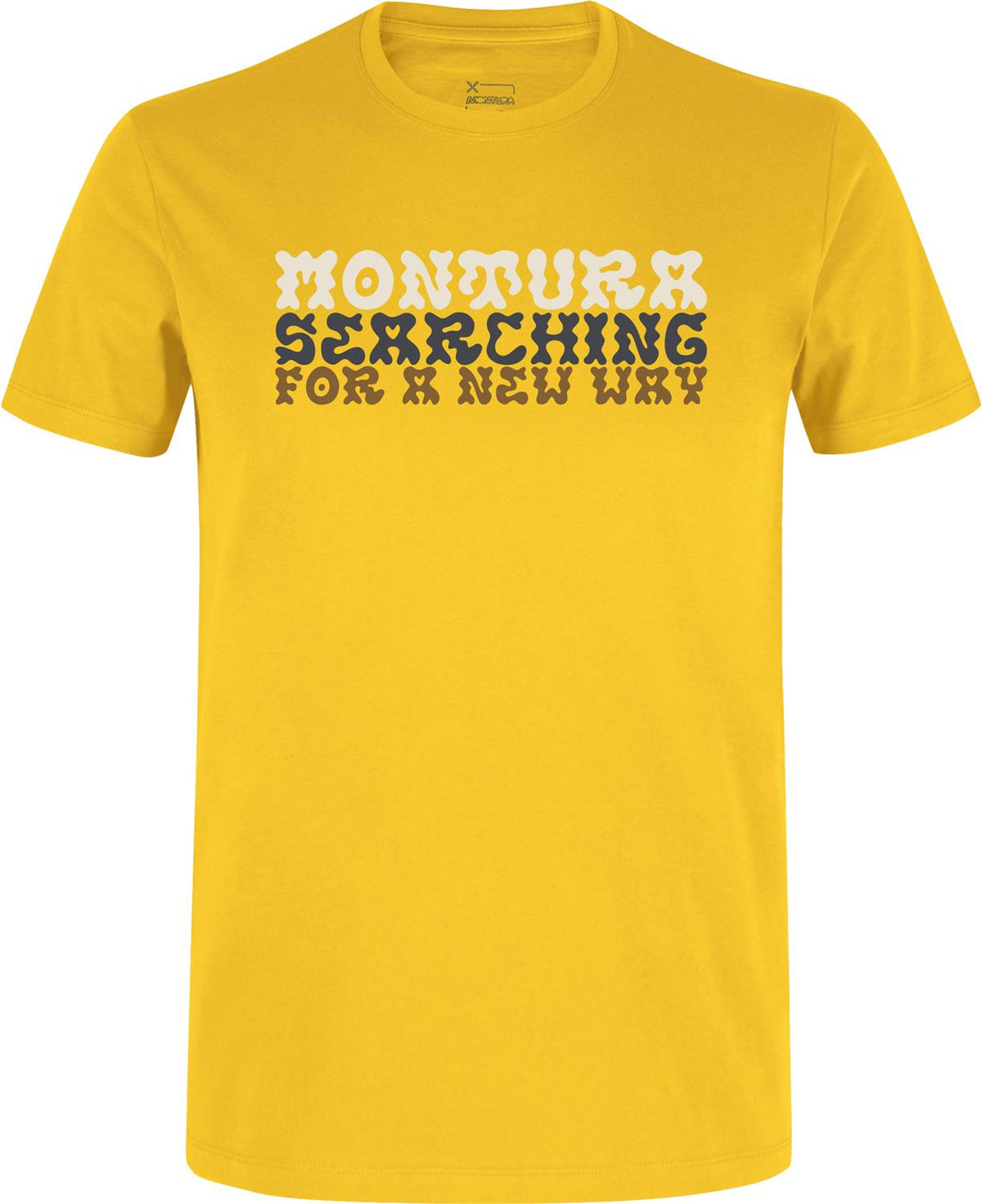 Montura - WOODSTOCK T-SHIRT — MUSTARD — Vista frontale 1