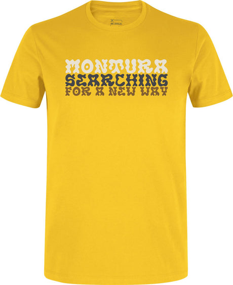 Montura - WOODSTOCK T-SHIRT — MUSTARD — Vista frontale 1