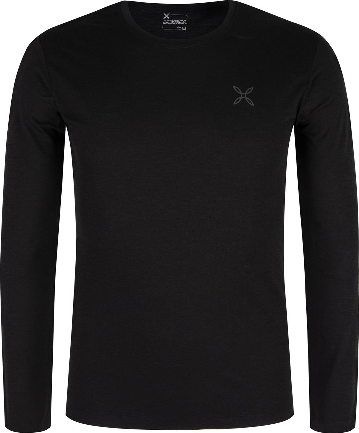 Montura - MERINO MOUNTAIN MAGLIA — BLACK — Vista frontale 1