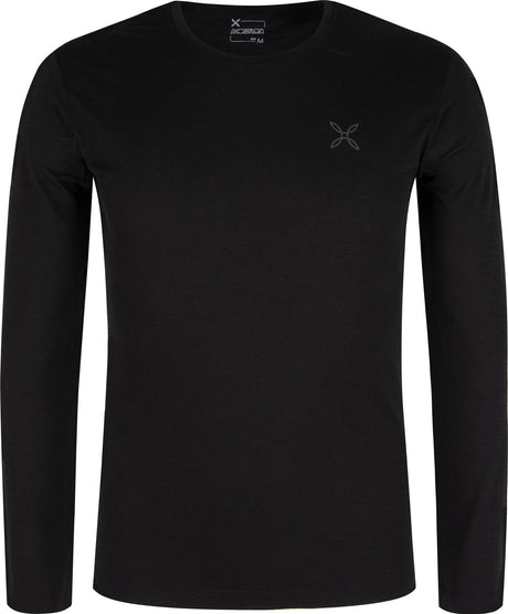 Montura - MERINO MOUNTAIN MAGLIA — BLACK — Vista frontale 1