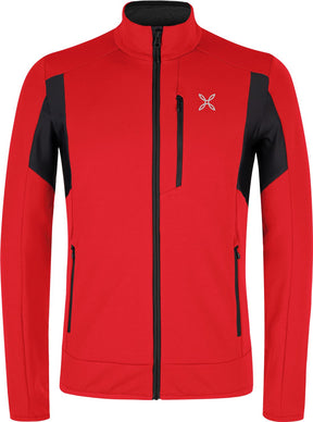 Montura - STRETCH 2 MAGLIA — ROSSO/BLACK — Vista frontale 1