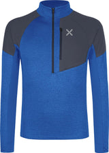 Montura - THERMAL GRID 2 ANORAK — B.BLUE/GRAPHITE BLUE — Vista frontale 1