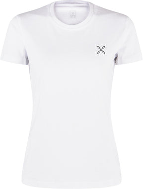 Montura - BASIC LOGO T-SHIRT WOMAN — WHITE — Vista frontale 1