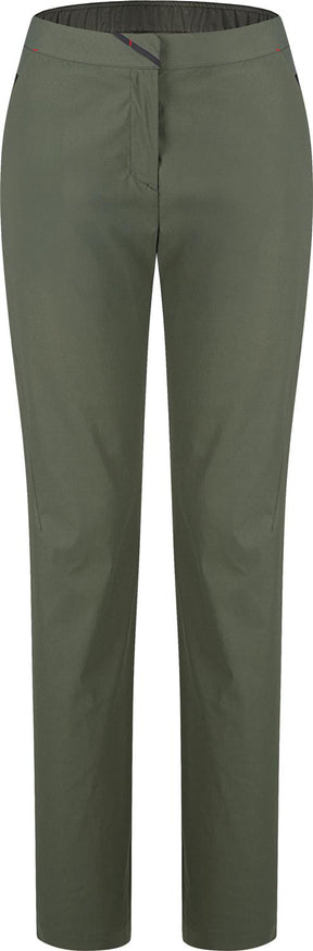 Montura - VERSANTE PLAIN PANTS WOMAN — VERDE SALVIA — Vista frontale 1