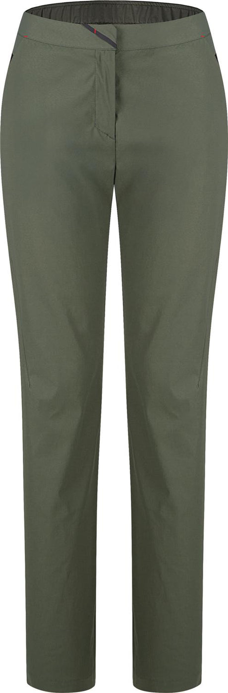 Montura - VERSANTE PLAIN PANTS WOMAN — VERDE SALVIA — Vista frontale 1