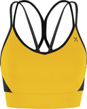 Montura - CRIMP CROSS BRA WOMAN — MUSTARD — Vista frontale 1