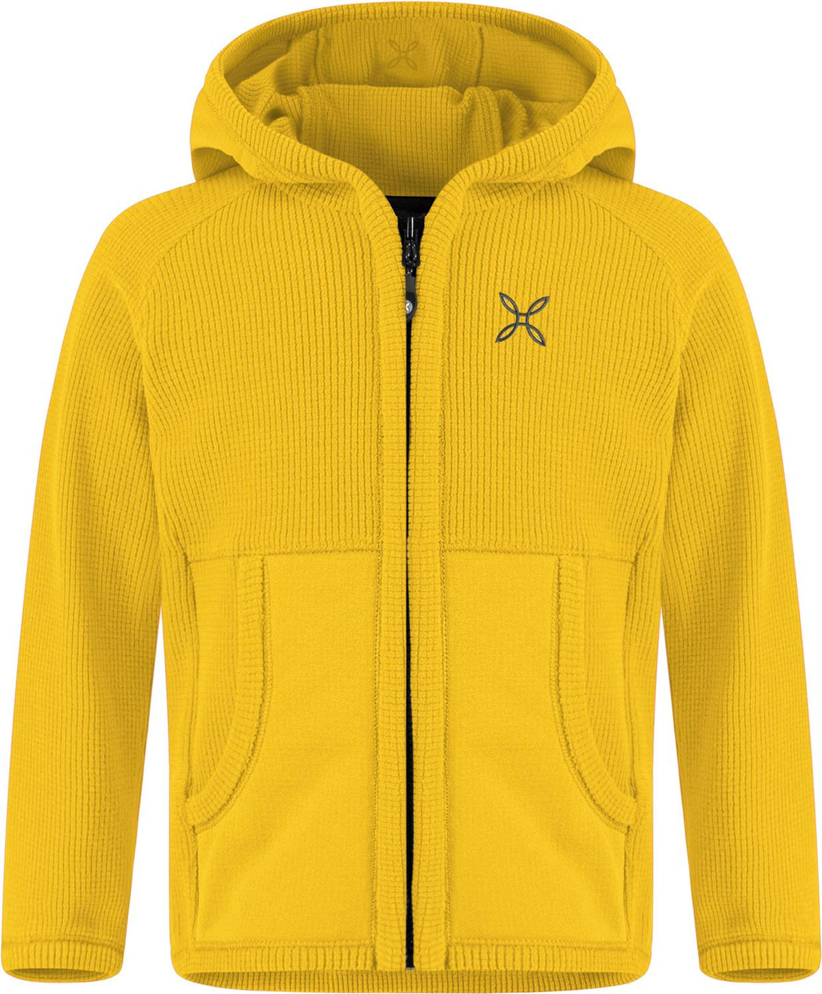 Montura - STRETCH HOODY JACKET BABY — MUSTARD — Vista frontale 1