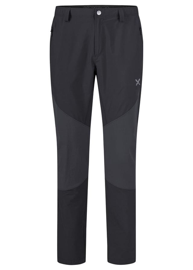 Montura - MOUNTAIN TREK -5 CM PANTS — NERO — Vista frontale 1