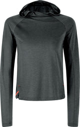 Montura - VERSANTE HOODED MAGLIA WOMAN — ANTRACITE — Vista frontale 1
