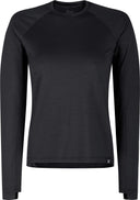 Montura - MERINO ESSENTIAL MAGLIA WOMAN — BLACK — Vista frontale 1