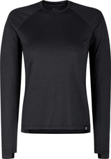 Montura - MERINO ESSENTIAL MAGLIA WOMAN — BLACK — Vista frontale 1