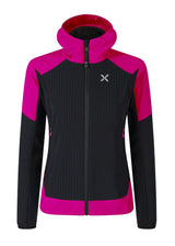 Montura - WIND REVOLUTION HOODY JACKET W — INTENSE VIOLET/NERO — Vista frontale 1