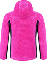 Montura - SOFT PILE COLOR JACKET KIDS — INTENSE VIOLET — Vista posteriore 2