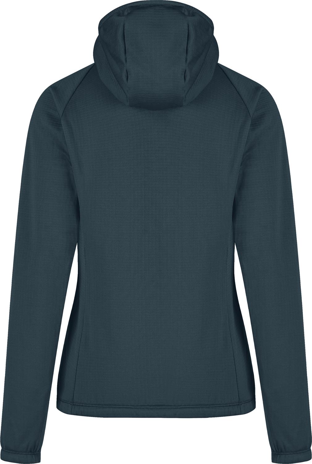 Montura - FADIS GRID HOODED MAGLIA WOMAN — BLUEBERRY — Vista posteriore 3