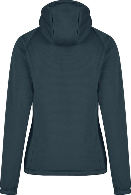 Montura - FADIS GRID HOODED MAGLIA WOMAN — BLUEBERRY — Vista posteriore 3