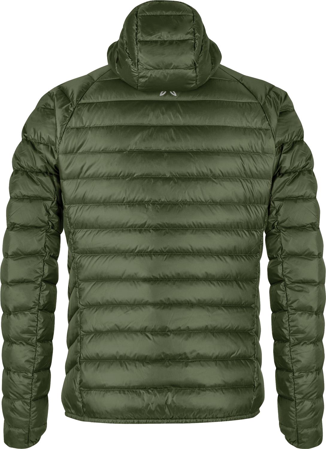 Montura - BREEZE HOODED DUVET JACKET — VERDE SALVIA/SUNNY LIME — Vista posteriore 3