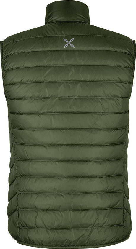 Montura - BREEZE DUVET VEST — VERDE SALVIA/SUNNY LIME — Vista posteriore 3