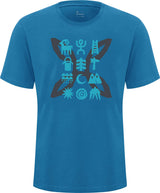 Montura - ROCK PAINTING T-SHIRT — B.BLUE — Vista frontale 1
