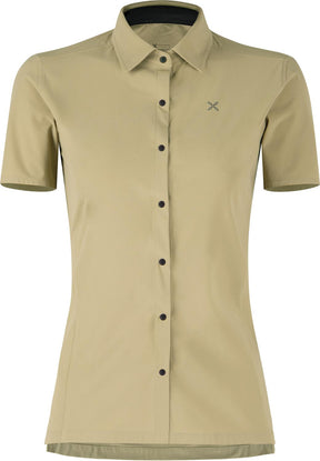 Montura - SOLID S/S SHIRT WOMAN — DESERT BEIGE — Vista frontale 1