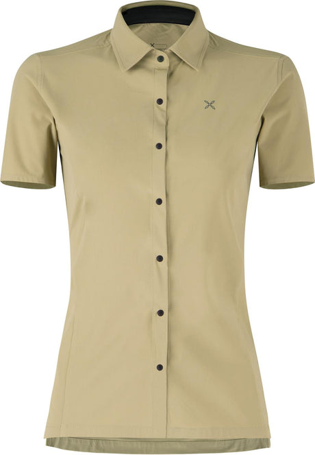 Montura - SOLID S/S SHIRT WOMAN — DESERT BEIGE — Vista frontale 1