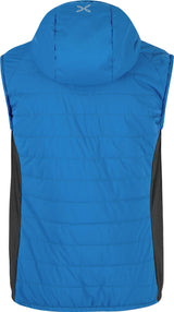Montura - SPACE LIGHT HOODED VEST KIDS — CELESTE — Vista posteriore 3