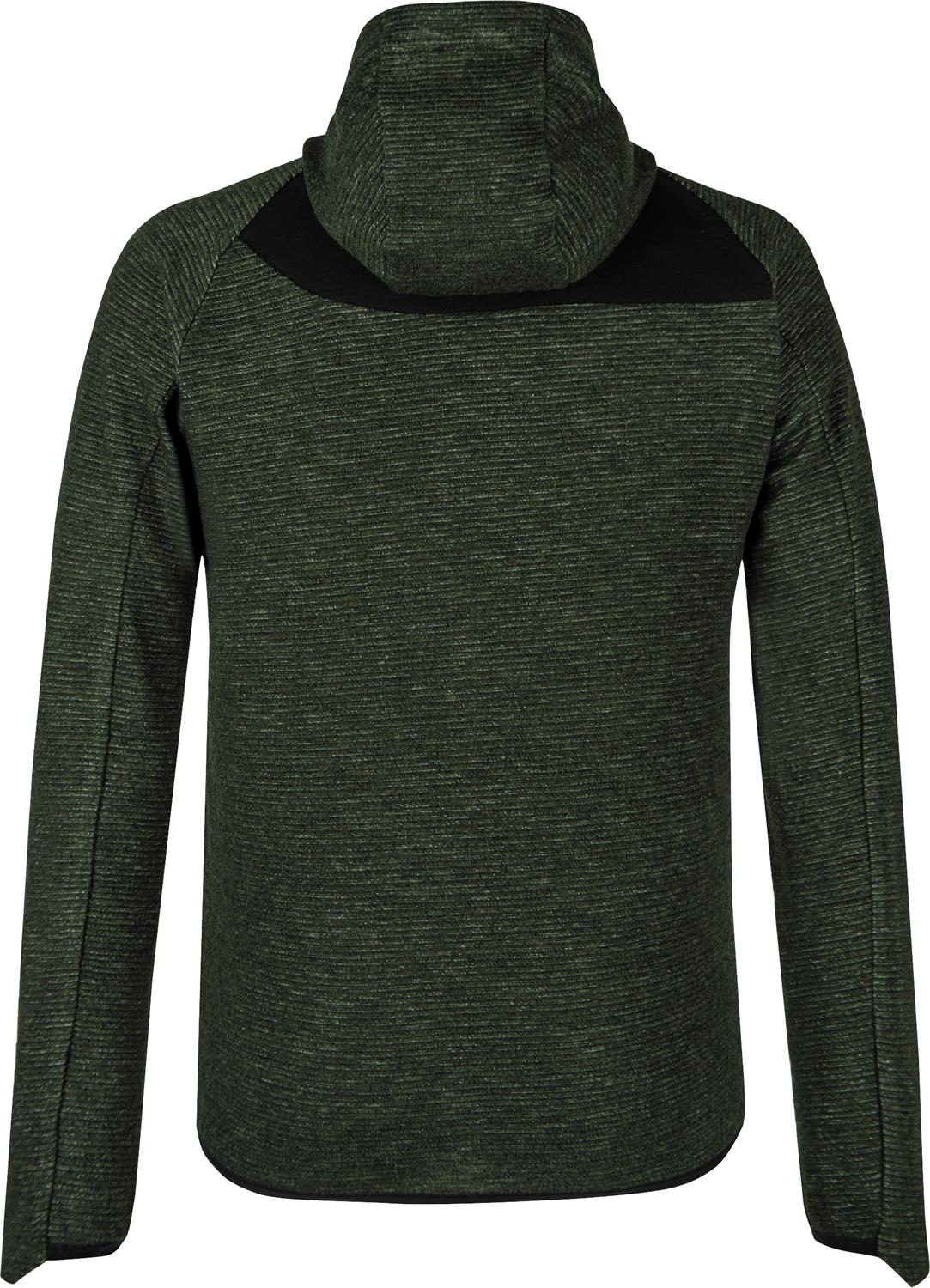 Montura - VERSANTE MERINO HOODED L/S TEE — VERDE SALVIA — Vista posteriore 3