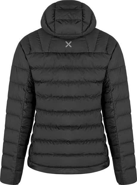 Montura - RENON HOODED DUVET WOMAN — BLACK — Vista posteriore 3
