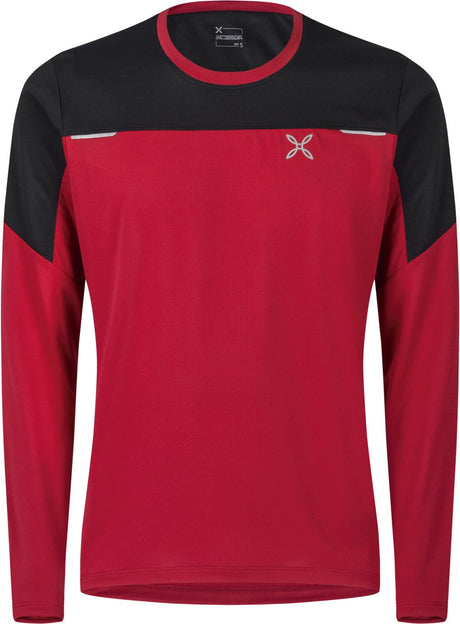 Montura - HIGH MAGLIA — ROSSO/BLACK — Vista frontale 1