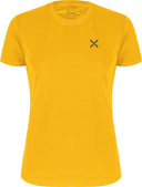 Montura - ROCK PAINTING T-SHIRT WOMAN — MUSTARD — Vista frontale 1