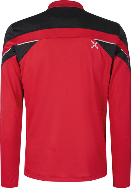 Montura - HIGH ZIP 2 MAGLIA — ROSSO/BLACK — Vista posteriore 3