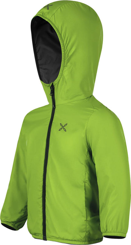 Montura - WINDY HOODED JACKET BABY — VERDE ACIDO — Immagine 2