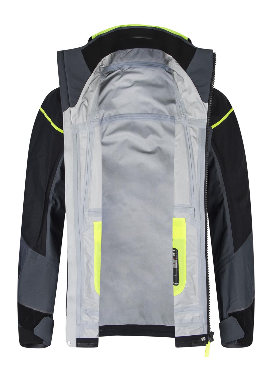 Montura - GARGANO 2.0 JACKET — PIOMBO/GIALLO FLUO — Immagine 4