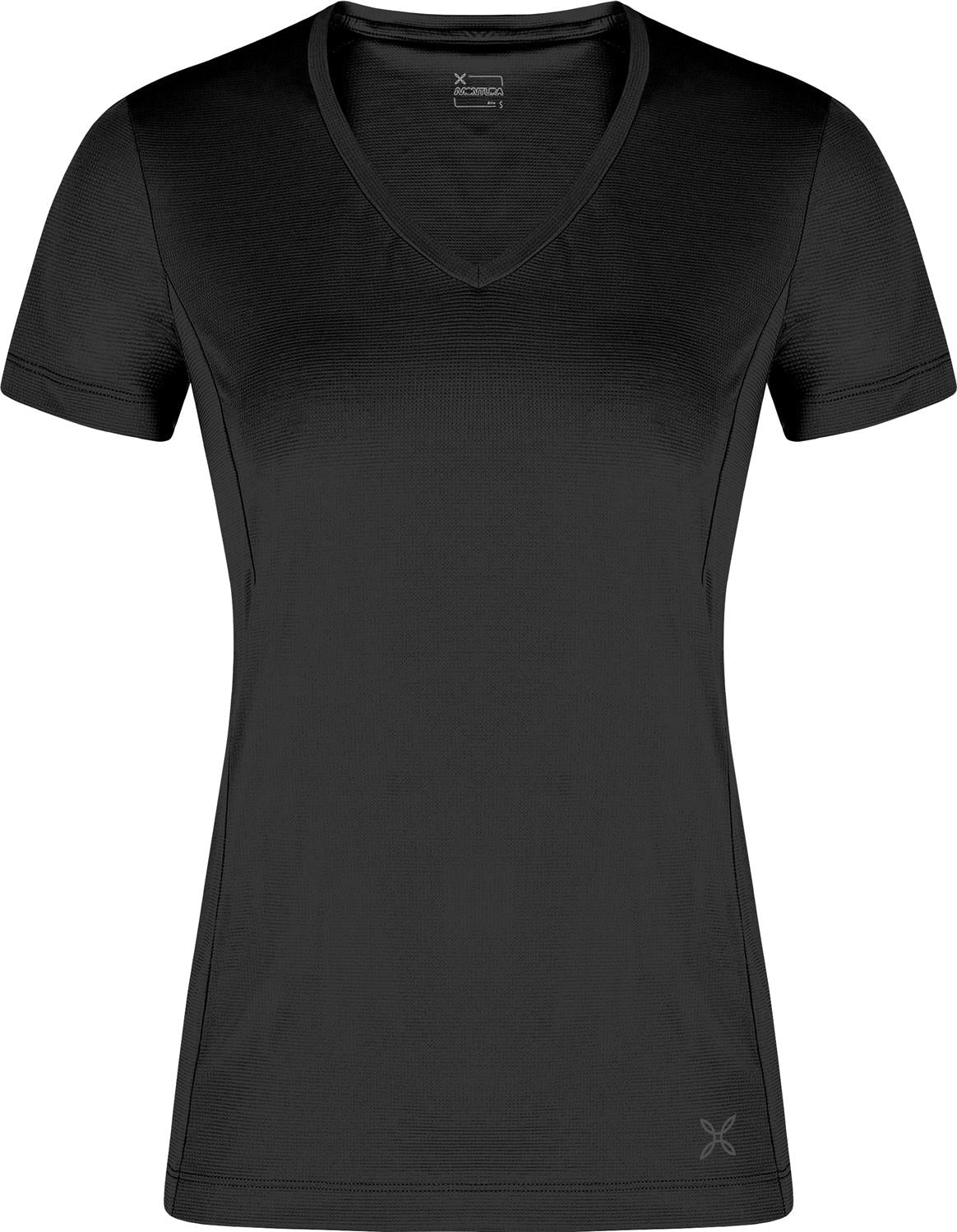 Montura - FRESH LIGHT T-SHIRT WOMAN — BLACK — Vista frontale 1