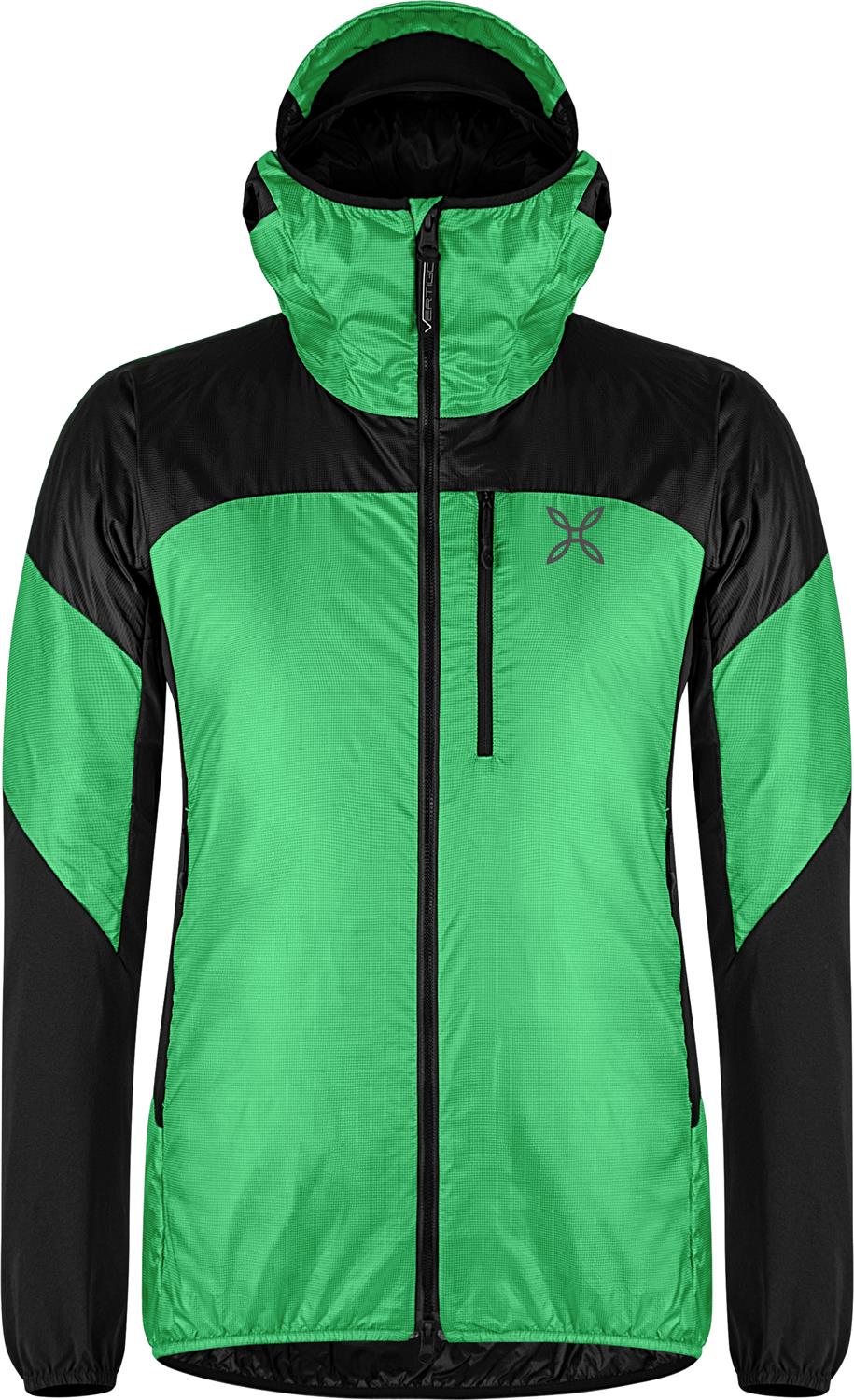 Montura - VERTIGO COMFORTEMP HOODED JKT — VIBE GREEN — Vista frontale 1