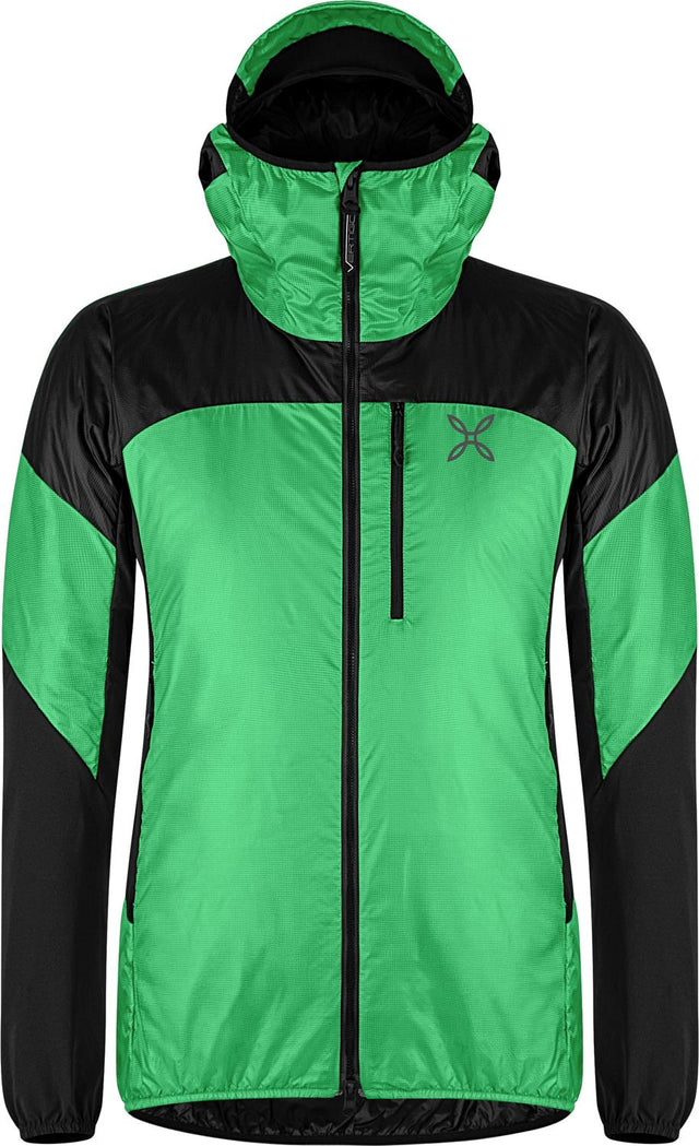 Montura - VERTIGO COMFORTEMP HOODED JKT — VIBE GREEN — Vista frontale 1