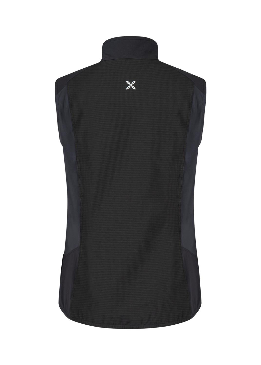 Montura - PREMIUM WIND VEST WOMAN — BLACK/ANTRACITE — Vista posteriore 2