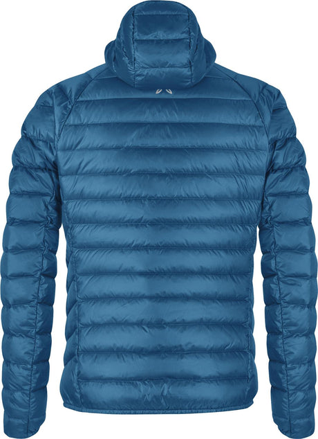 Montura - BREEZE HOODED DUVET JACKET — STEEL BLUE — Vista posteriore 3
