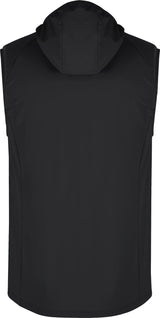 Montura - RISE HOODED VEST — BLACK — Vista posteriore 3