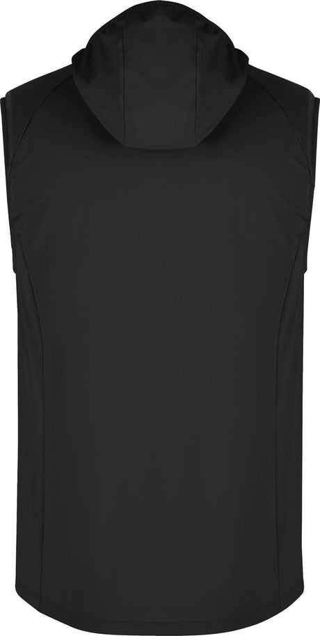 Montura - RISE HOODED VEST — BLACK — Vista posteriore 3