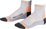 Montura - SHADOW DRYARN SOCKS — PIOMBO/ORANGE — Vista frontale 1