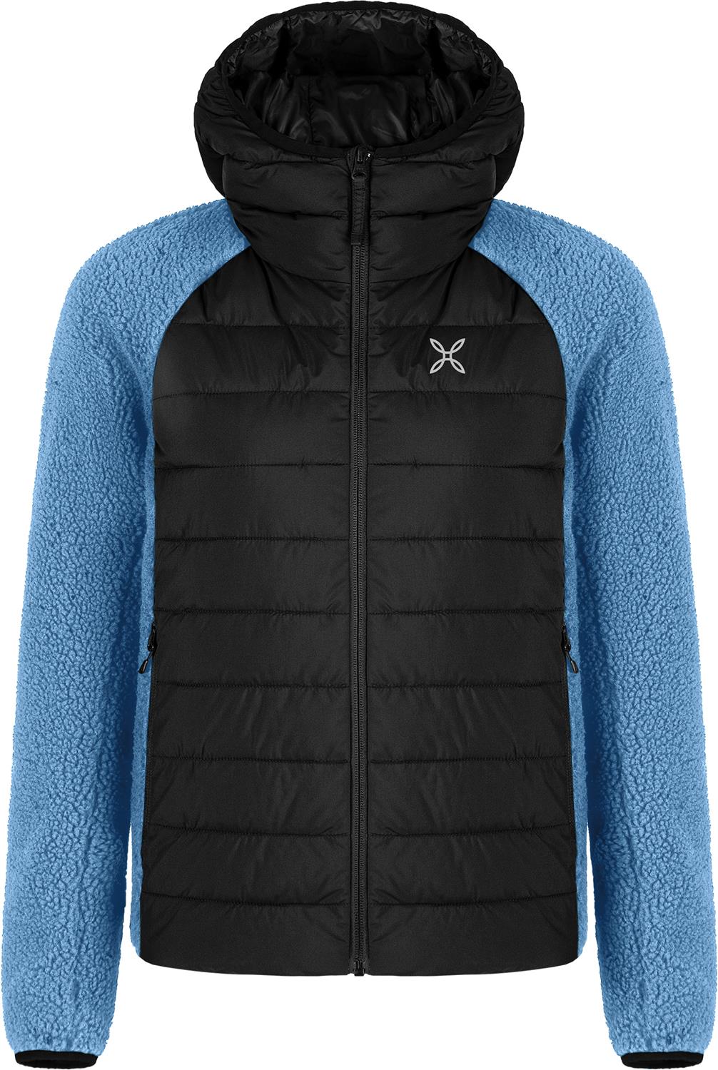 Montura - SHERPA HYBRID JACKET WOMAN — DUSK — Vista frontale 1