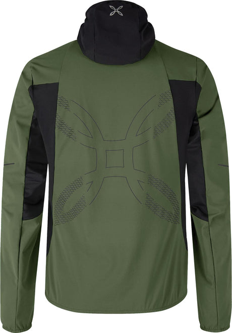 Montura - FLASH HOODED JACKET — VERDE SALVIA — Vista posteriore 3