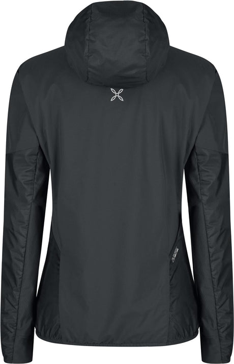 Montura - ALPHA EVO JACKET WOMAN — ANTRACITE/TURQUOISE — Vista posteriore 3