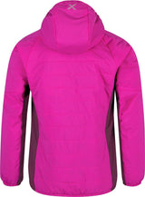 Montura - SPACE LIGHT HOODED JACKET KIDS — INTENSE VIOLET/WINE RED — Vista posteriore 3