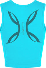Montura - SHIVA TANK TOP WOMAN — TURQUOISE — Vista posteriore 2